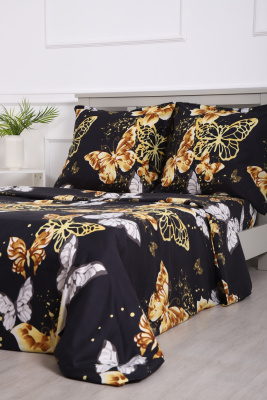 Комплект постельного белья Золотые бабочки